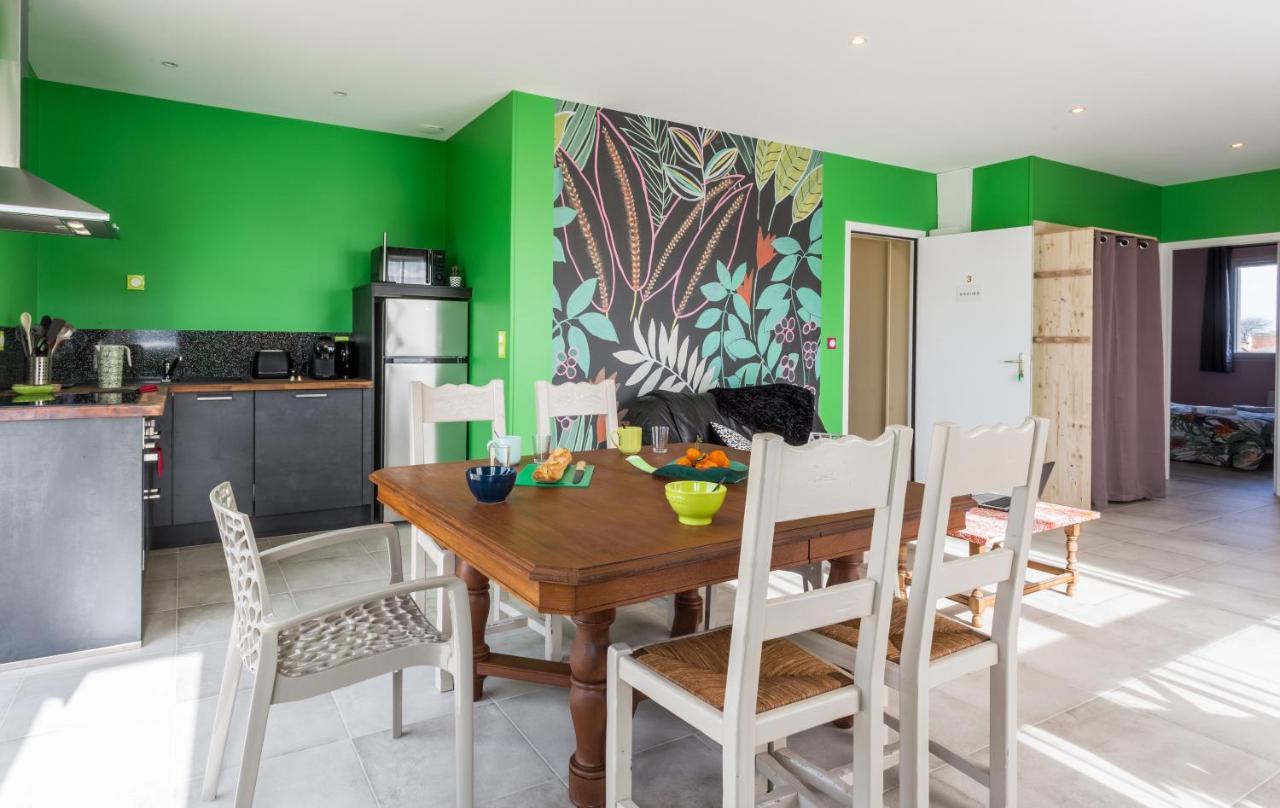 Babord, Appt Avec Terrasse Et Vue Mer Saint-Come-de-Fresne Exterior foto