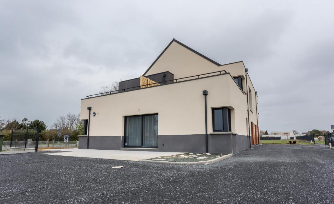 Babord, Appt Avec Terrasse Et Vue Mer Saint-Come-de-Fresne Exterior foto